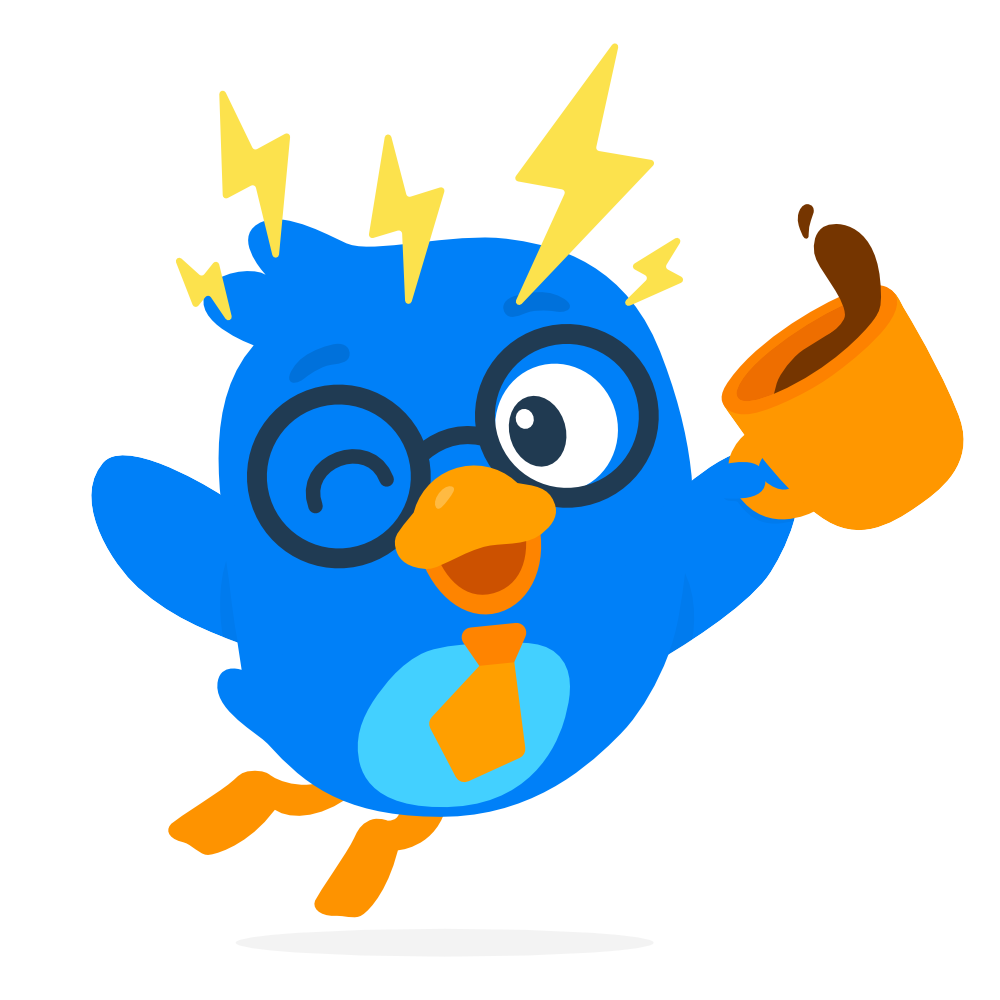 Mr. Kvik morning ritual